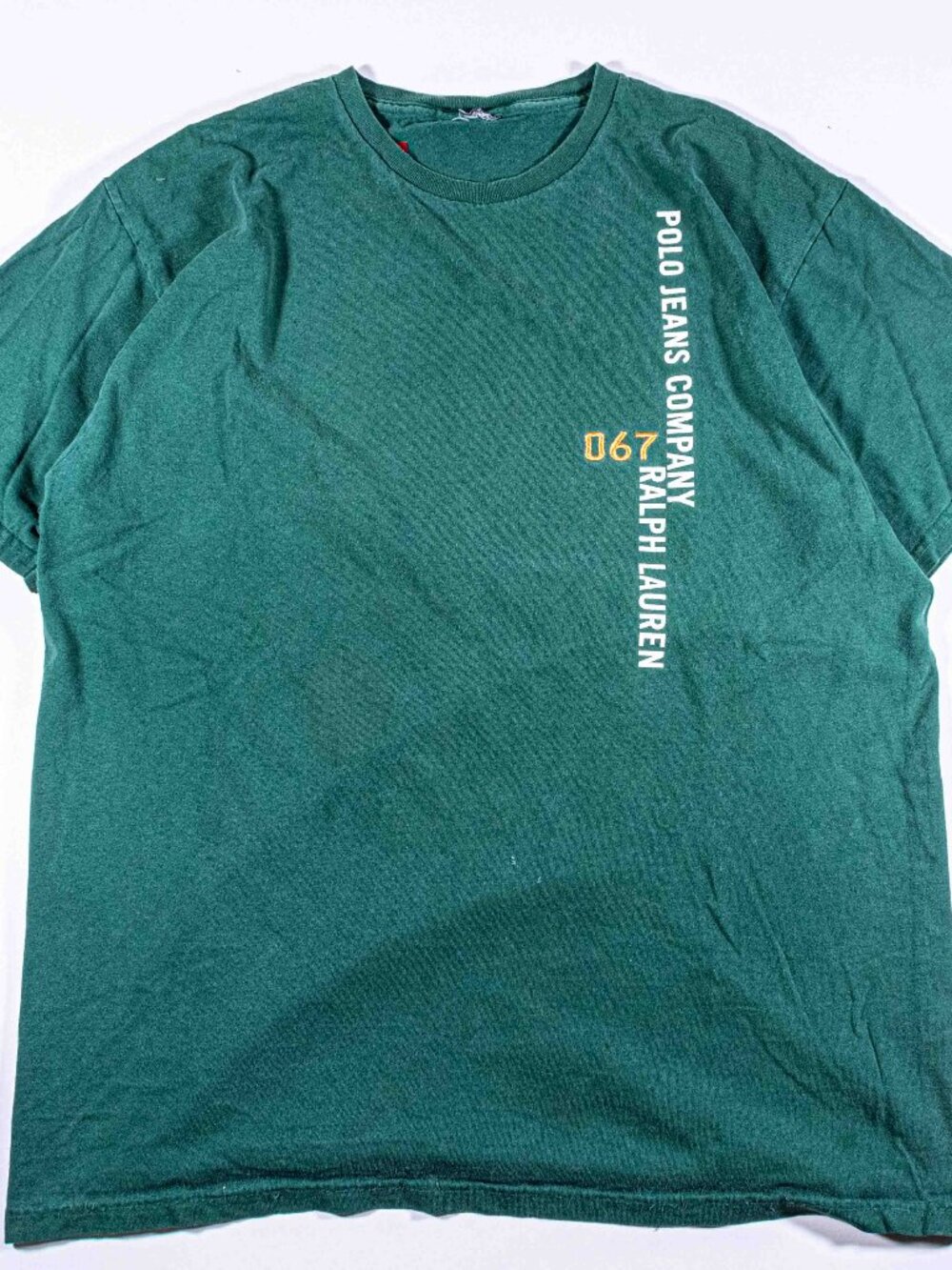 Polo Jeans Co Ralph Lauren 67 2000 T-Shirt Vintage Mens Large Graphic Y2K Tee